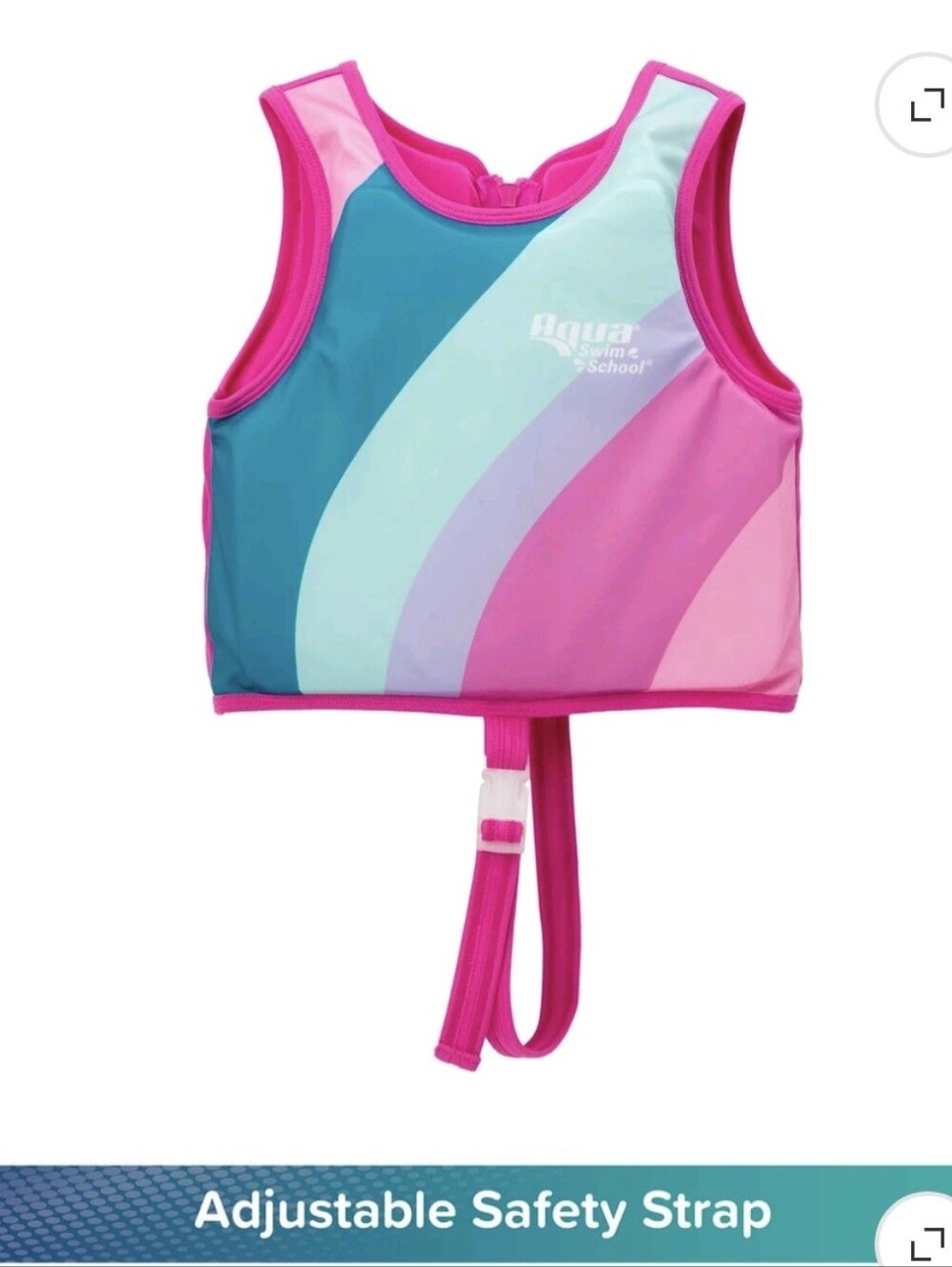 NWT Aqua SwimSchool Swim Trainer Vest multisizes Level 2 Level 3